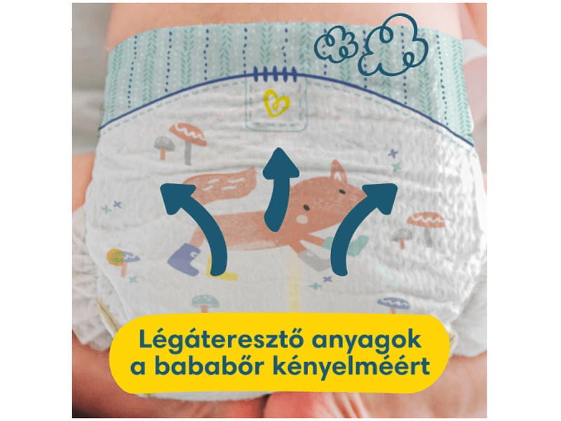 Pampers Premium Care Pelenka, 1 Méret, 72 db