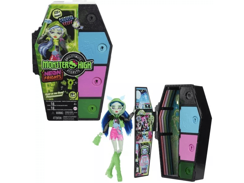 Monster High: Rémes fények baba - Ghoulia Yelps (HNF81)