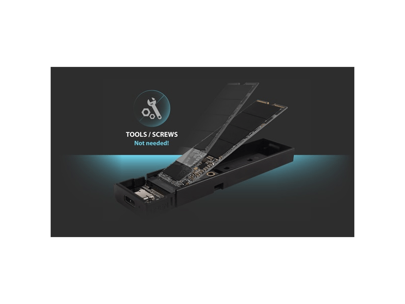 Silicon Power PD60 Külső SSD ház (SP000HSPSDPD60CK)