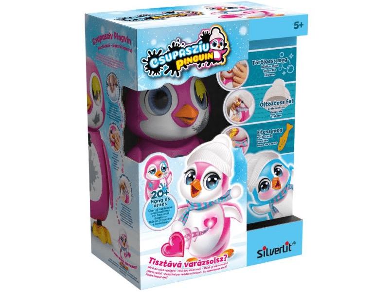 Silverlit: Csupaszív Pingvin – rózsaszín (88651)