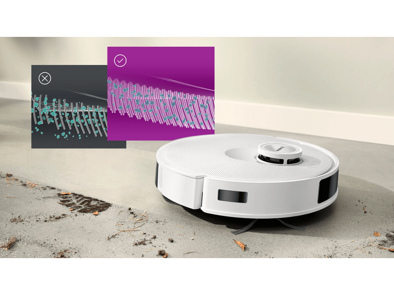 Bosch BCRC1W Robotporszívó, fehér