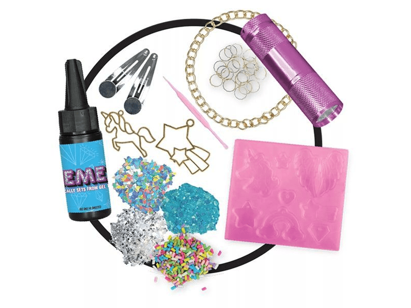 Gemex: Gélből drágakő unikornis ékszerkészítő szett