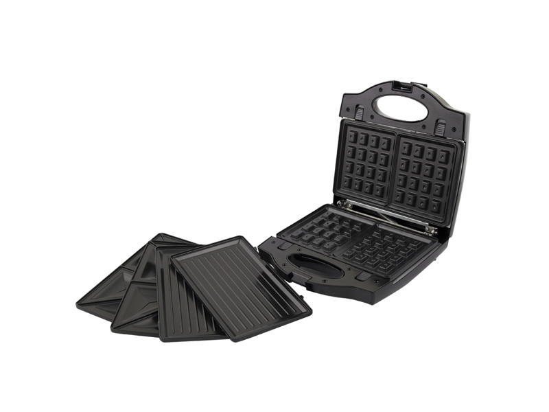 Esperanza Portabella 3 in 1 EKT006K melegszendvics sütő, fekete