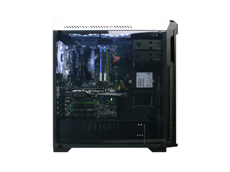 Zalman ház Midi ATX Z9 NEO fehér