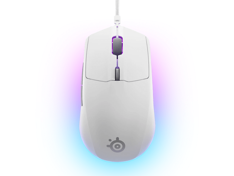 Steelseries Rival 3 Gen 2 Gaming egér, fehér