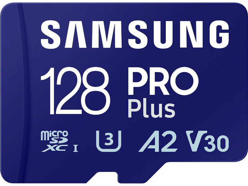 Samsung MB-MD128KB PRO Plus + Kártyaolvasó, microSDXC, 128GB