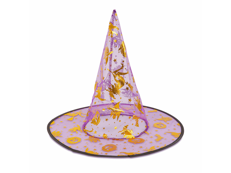 Family 58153B Halloween-i boszorkány kalap, többféle, 1 db