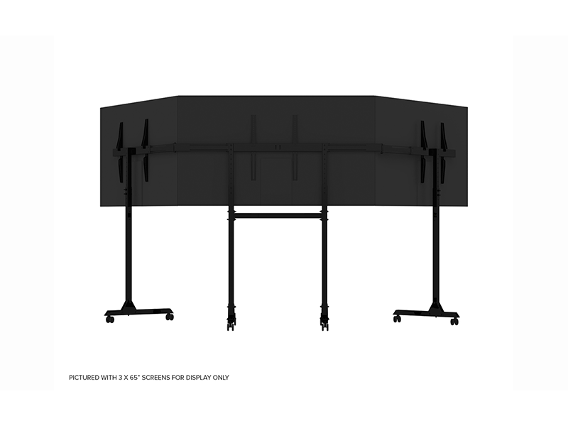 Next Level Racing Szimulátor kijelző állvány 3x 32-65