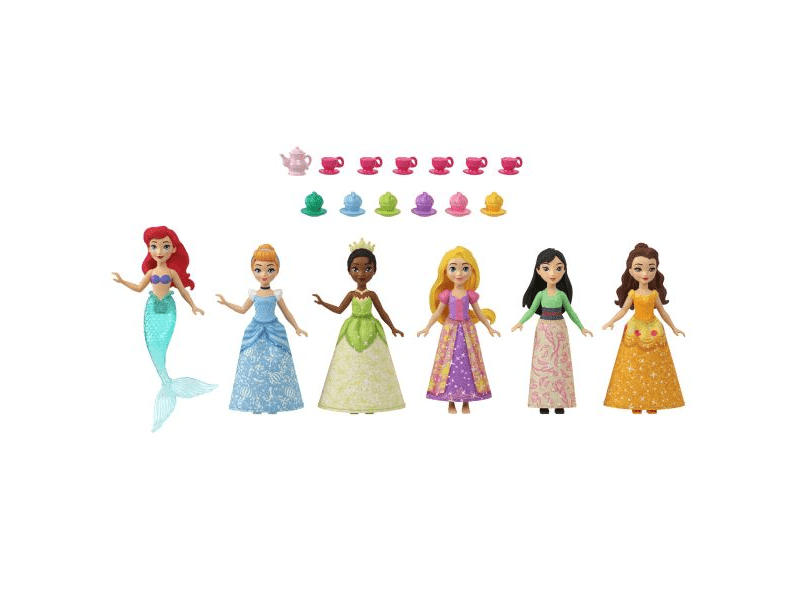 Disney hercegnők: Mini hercegnők - 6 db-os csomag (HLW91)