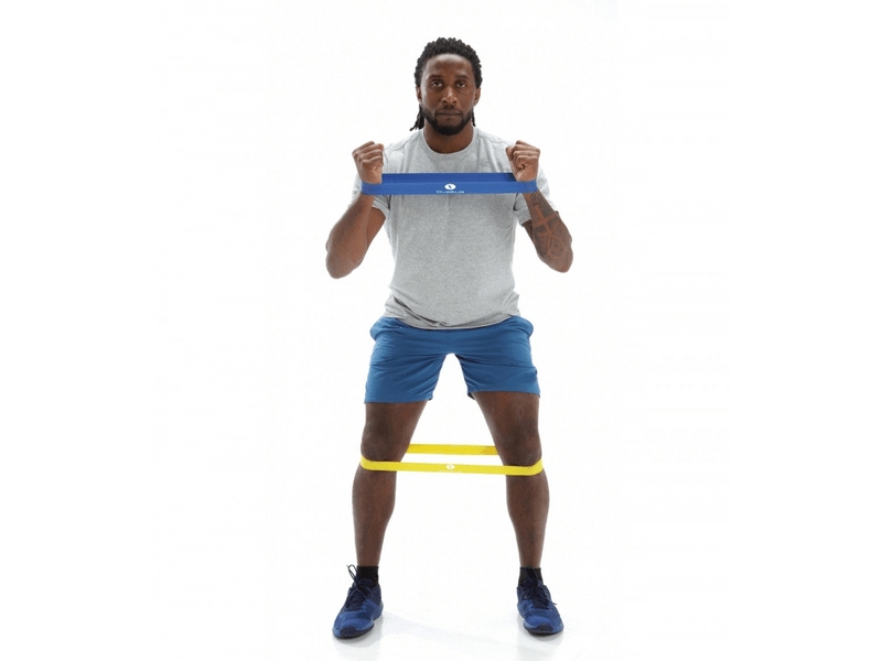 Sveltus 0556 aerobik latex szalag készlet, 4 db