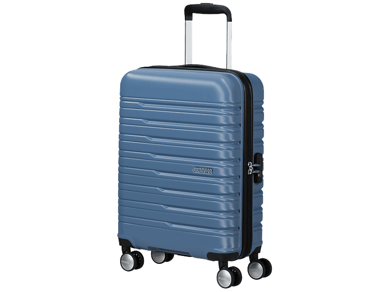 American Tourister Flashline Spinner kabin méretű bőrönd, 55cm, kék (149767-A283)