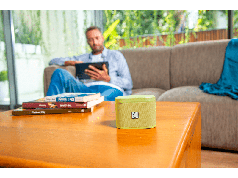 Kodak Soundbrix hordozható hangszóró, sárga (KO-BRIXYL)