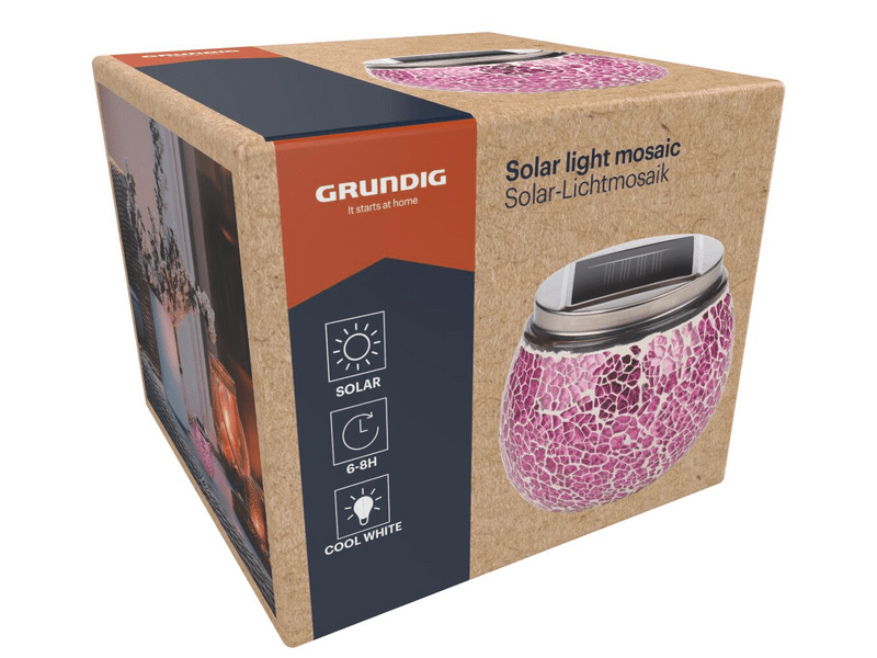 Grundig Solar mozaik mintás asztali lámpa, többféle