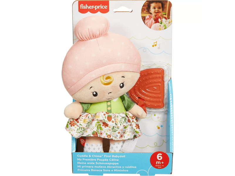 Ölelnivaló baba, szivárvány rágókával (HXK44)