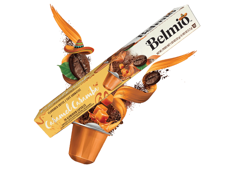 Belmio Caramel Caramba Kávékapszula, 10 db