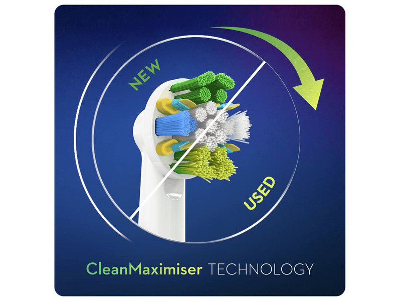 Oral-B EB25-2 Floss Action pótfej, 2 db, fehér