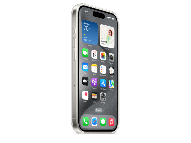 Apple iPhone 15 Pro MagSafe átlátszó tok (mt223zm/a)