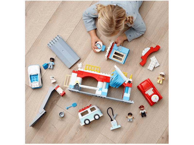 LEGO® DUPLO® Parkolóház és autómosó (10948)