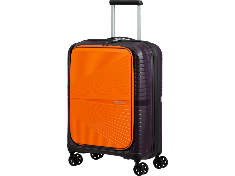 American Tourister Airconic Spinner 55 cm bőrönd, lila/narancssárga (134657-A579)