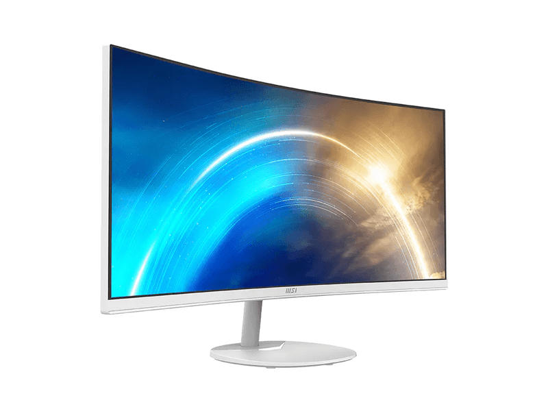 MSI PRO MP341CQW 34" zakrivljeni monitor, bijela boja
