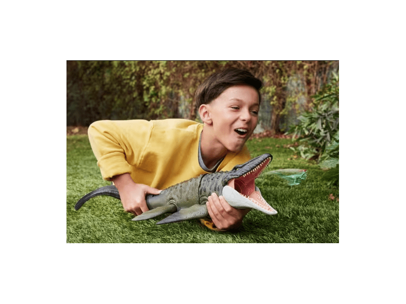 Jurassic World Bite ‘N Blast Mosasaurus dinoszaurusz akciófigura (JCH00)