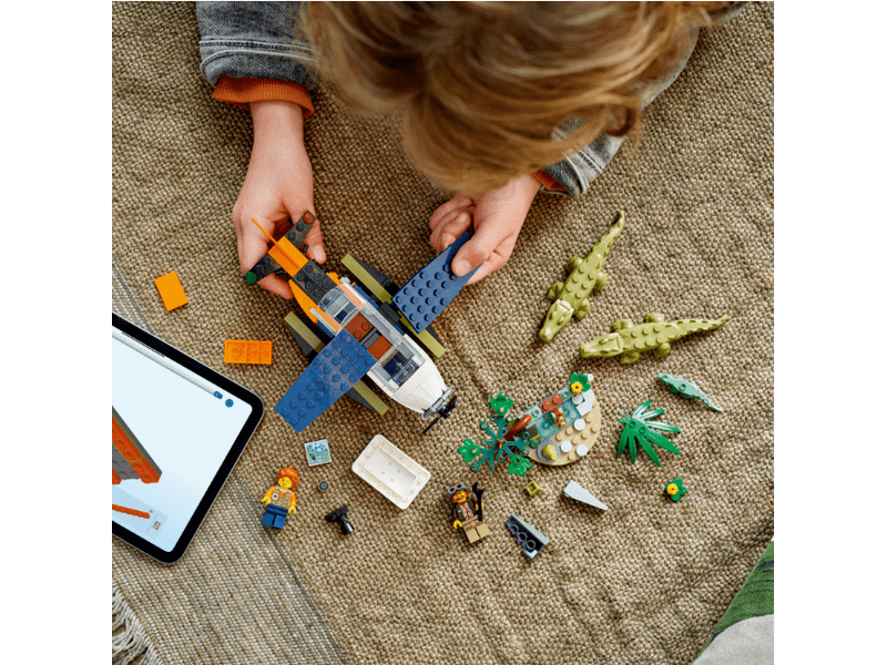 LEGO® City Dzsungelkutató hidroplán (60425)
