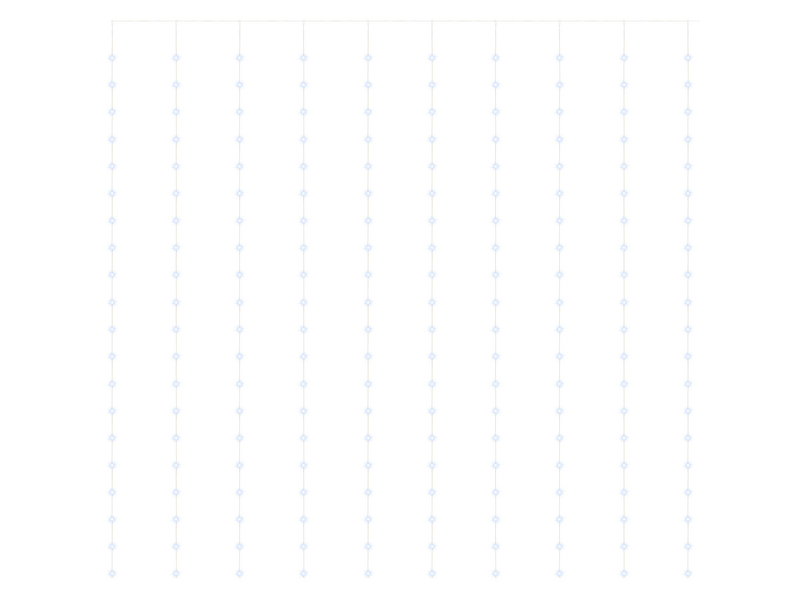 Home KAF50DLEDWH DOT LED-es fényfüggöny, hidegfehér