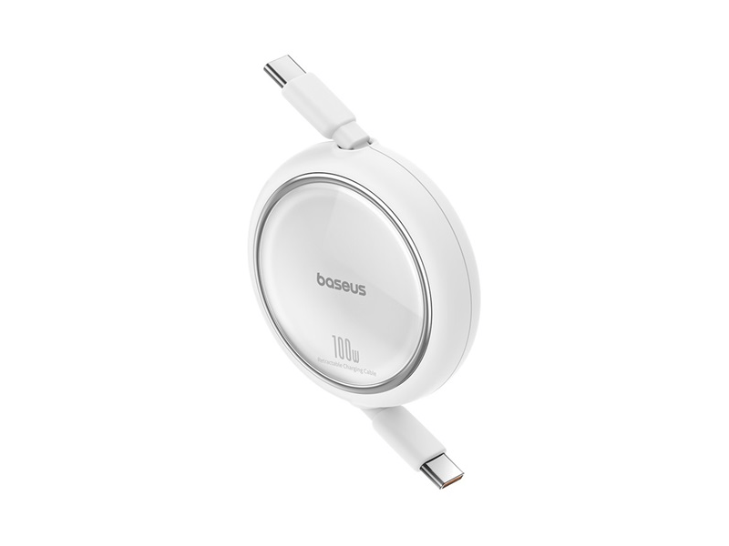 Baseus Free2Draw USB-C, 100W PD adatkábel, 1m, fehér