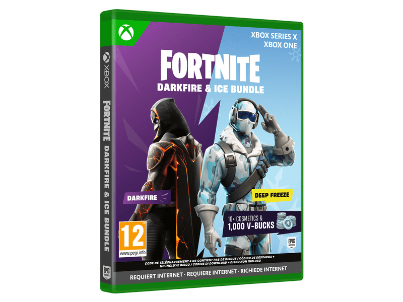 Fortnite – Darkfire & Ice Bundle - Xbox Series X/One kiegészítő
