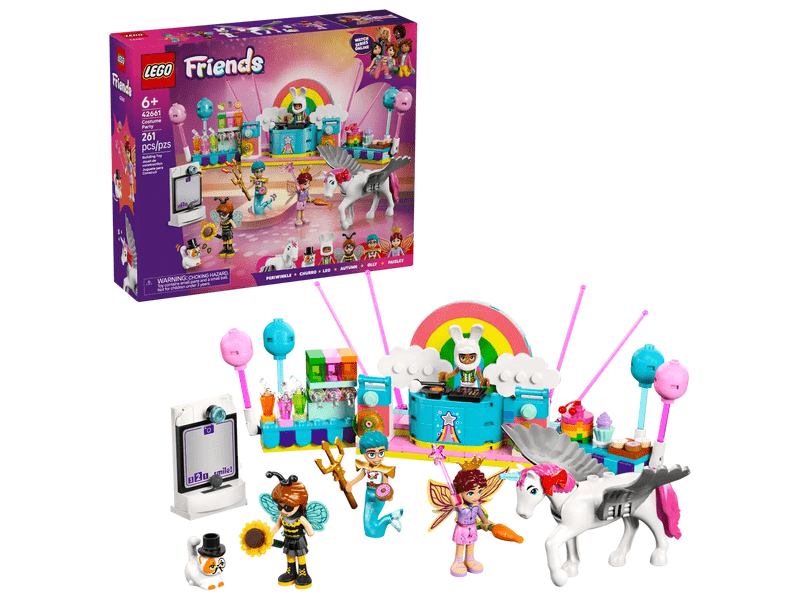 LEGO® Friends Jelmezes buli egyszarvúval és tündérrel (42661)