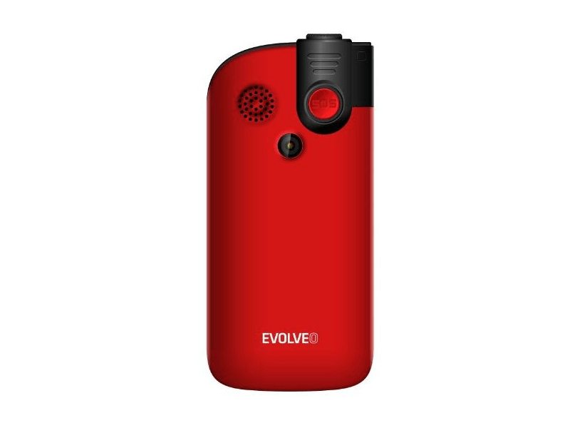 Evolveo EP800 EasyPhone FM Mobil idősek számára, piros