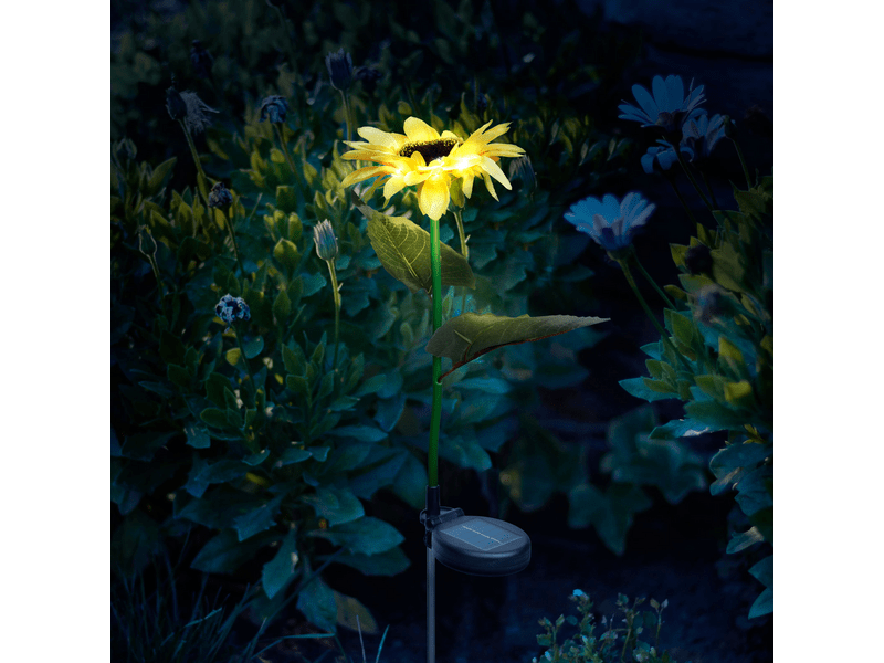 Garden of Eden 11762 Leszúrható szolár napraforgó, 75 cm