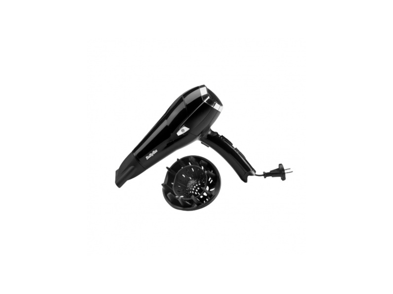 BaByliss D374DE Cordkeeper hajszárító, fekete