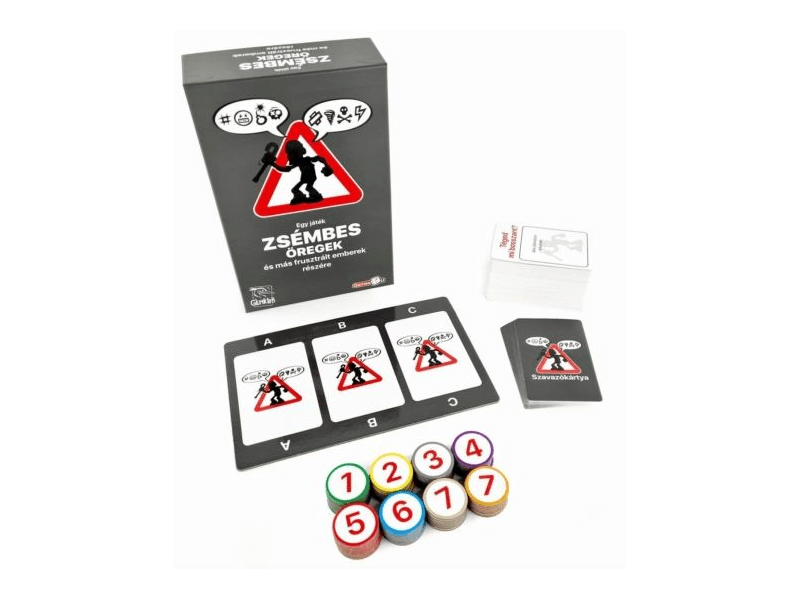 Zsémbes öregek Társasjáték (ASM34724)