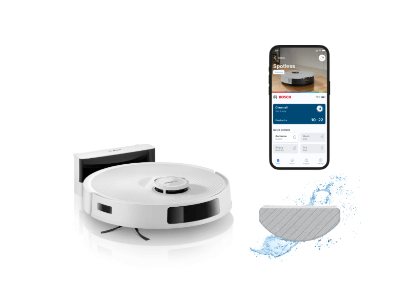 Bosch BCRC2W Spotless Advanced Robotporszívó