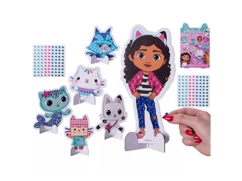 GABBYS DOLLHOUSE CHARACTER GEM ART SET