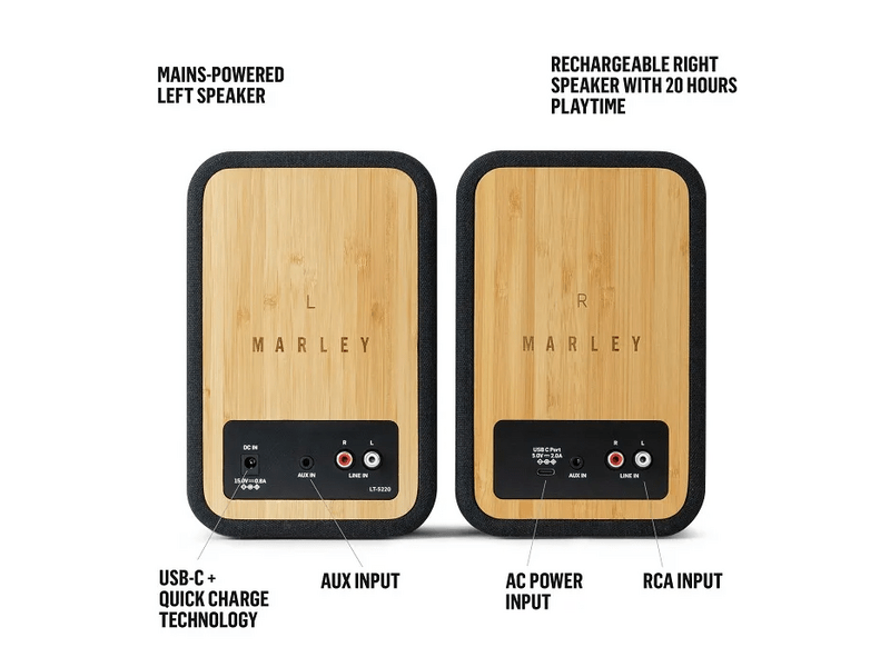 Marley Get Together DUO Bluetooth® hangszóró szett (EM-JA019-SB)