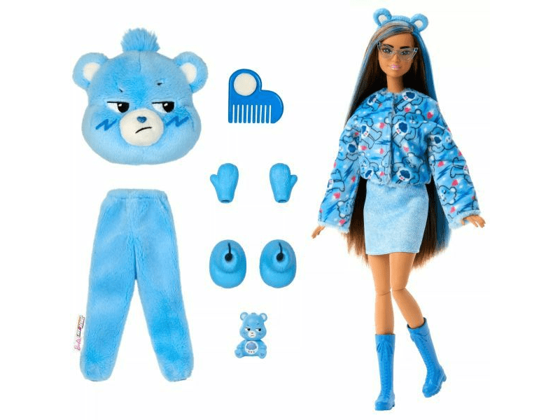 Barbie: Cutie Reveal Gondos bocsok baba - Morcika (JCN96)