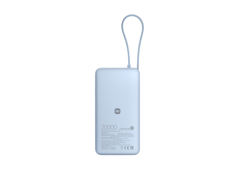 Xiaomi 67W 20000mAh Powerbank, jégkék (BHR08O8GL)