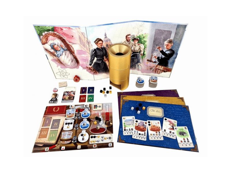 Marie Curie nyomában társasjáték (GIG34568)