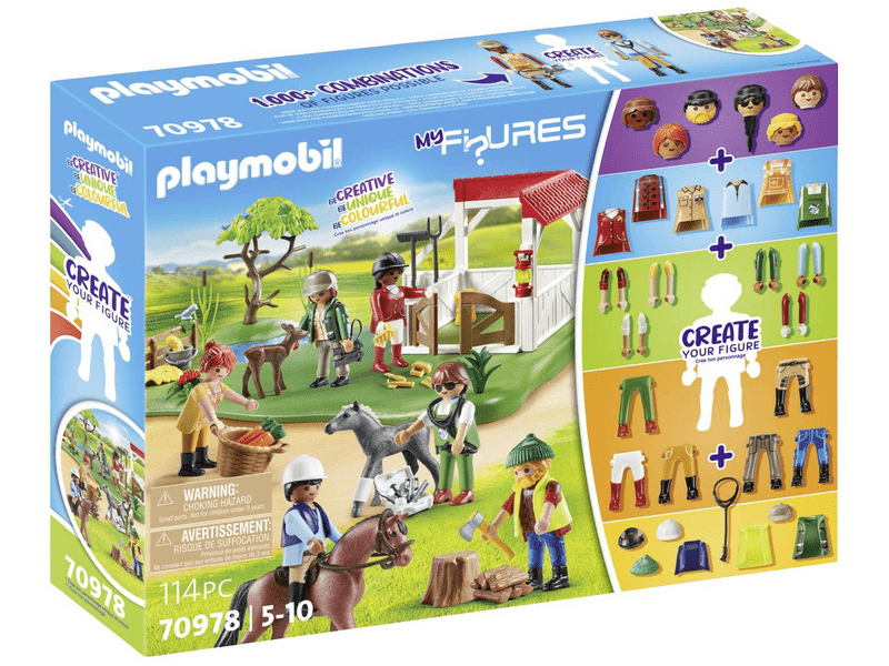 Playmobil My Figures - Lovas farm (70978)