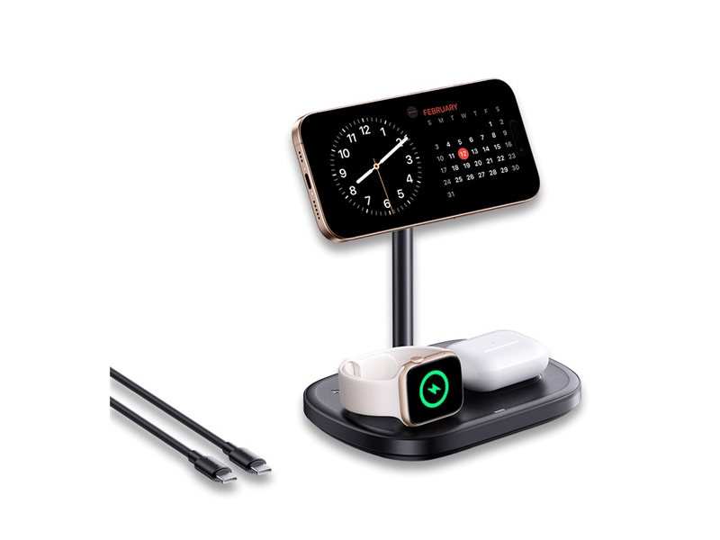 Baseus EnerFill FS41 3-in-1 vezeték nélküli töltő állvány 22,5W