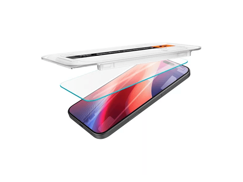 Spigen Apple iPhone 16 Pro EZ FIT HD képernyővédő üveg (AGL07935)