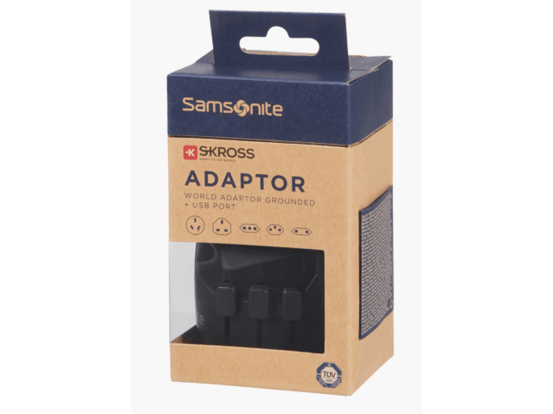 Samsonite adapter Global Ta Worldwide Adapter + USB