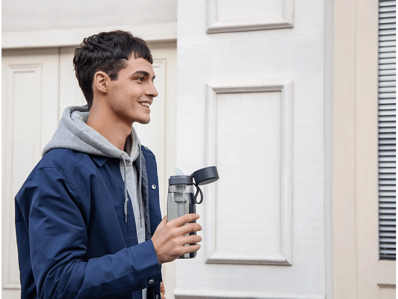 Philips AWP2731GRR/58 GoZero filter boca, 660 ml, siva