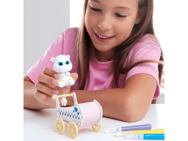 Fuzzikins babakocsis víziló (F111C)