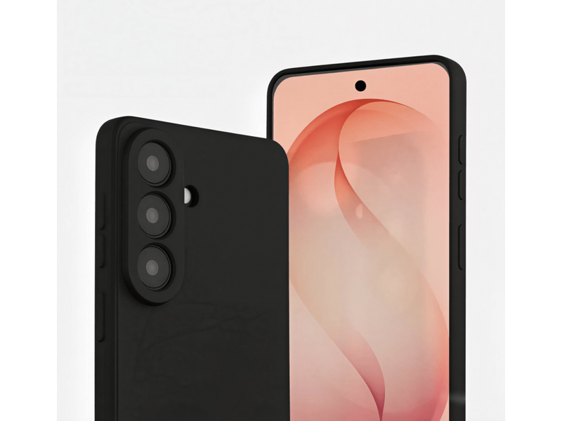 Cellect Samsung Galaxy S26 Plus Szilikon tok, fekete (CEL-PREM-SAM-S26P-BK)