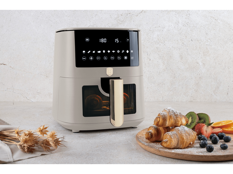 Berlinger Haus BH9490 Sahara Collection friteza na vrući zrak, 8 l, mat krem