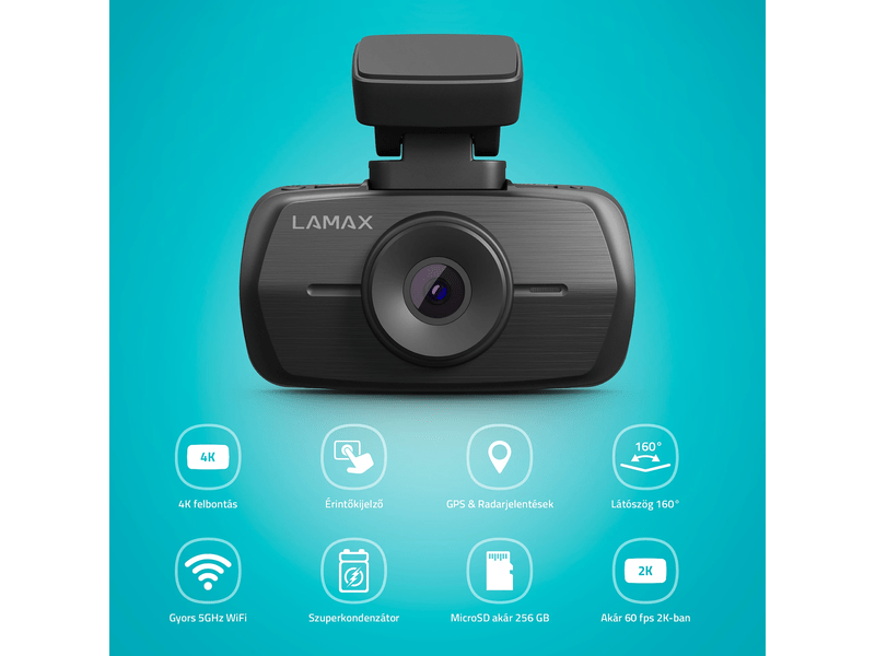 LAMAX C11 GPS 4K autós menetrög.kamera