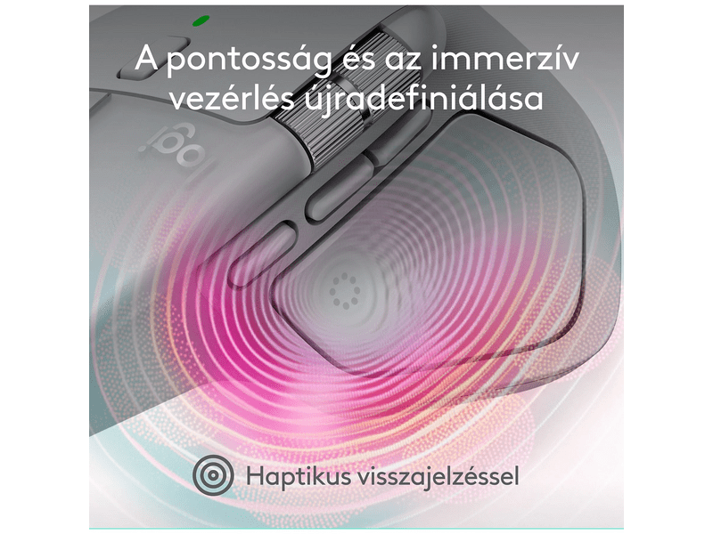 Logitech MX Master 4 Egér, halványszürke (910-007563)